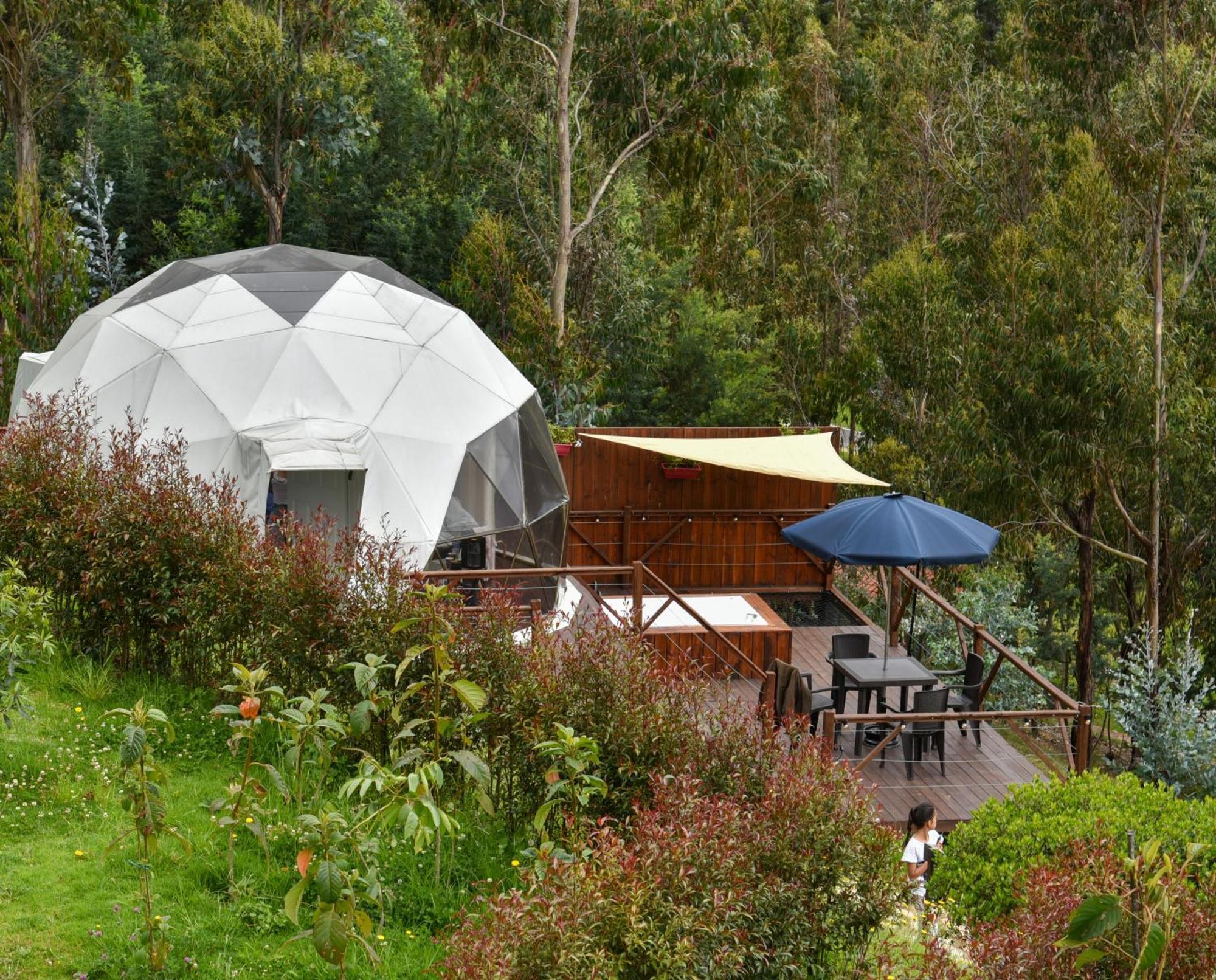 Отель Golden Glamping Гуатавита Экстерьер фото